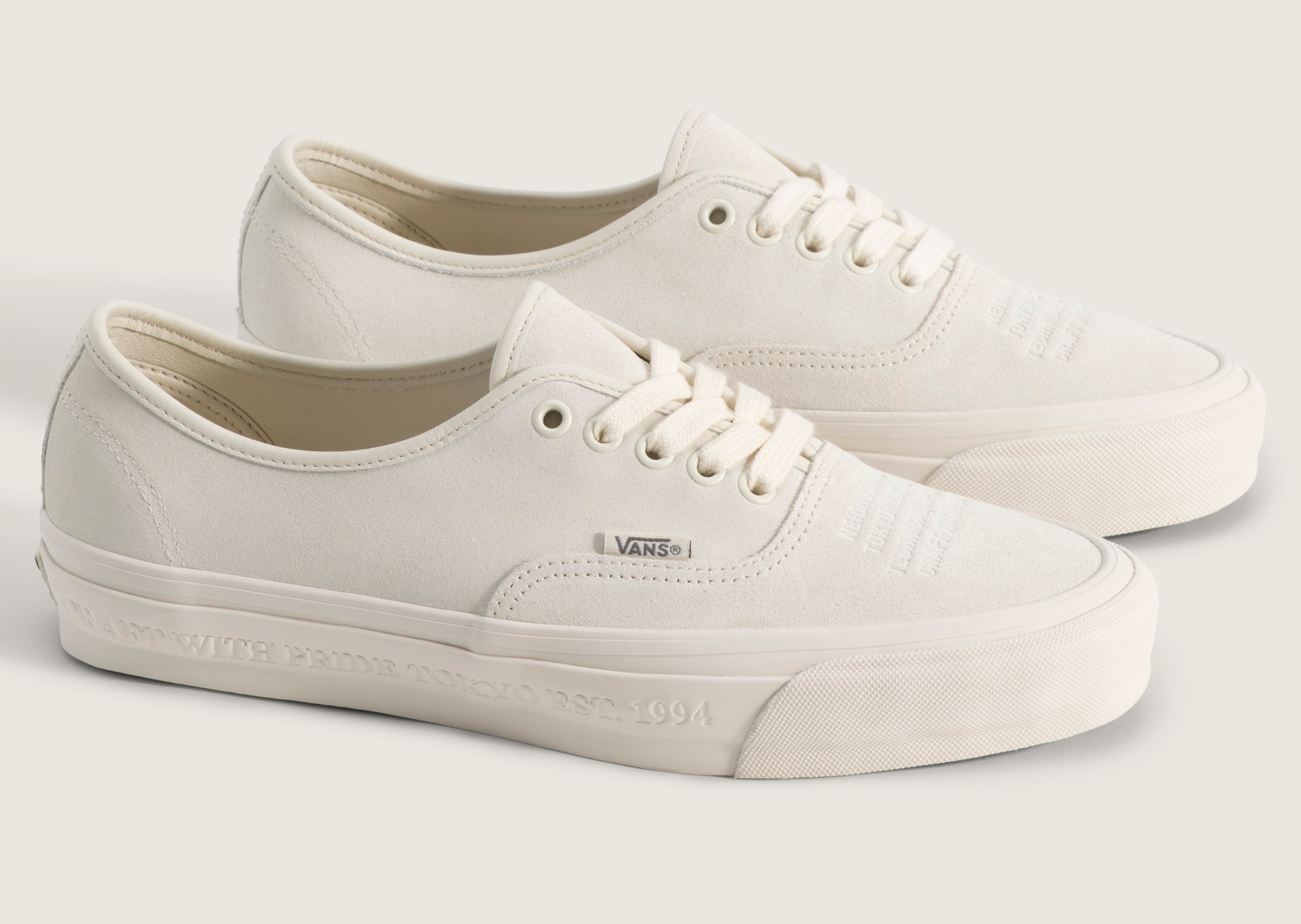NEIGHBORHOOD x Vans Authentic 44 Natural - Angle