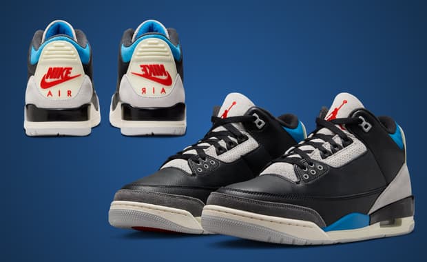 Air Jordan 3 Retro Rare Air Black Military Blue