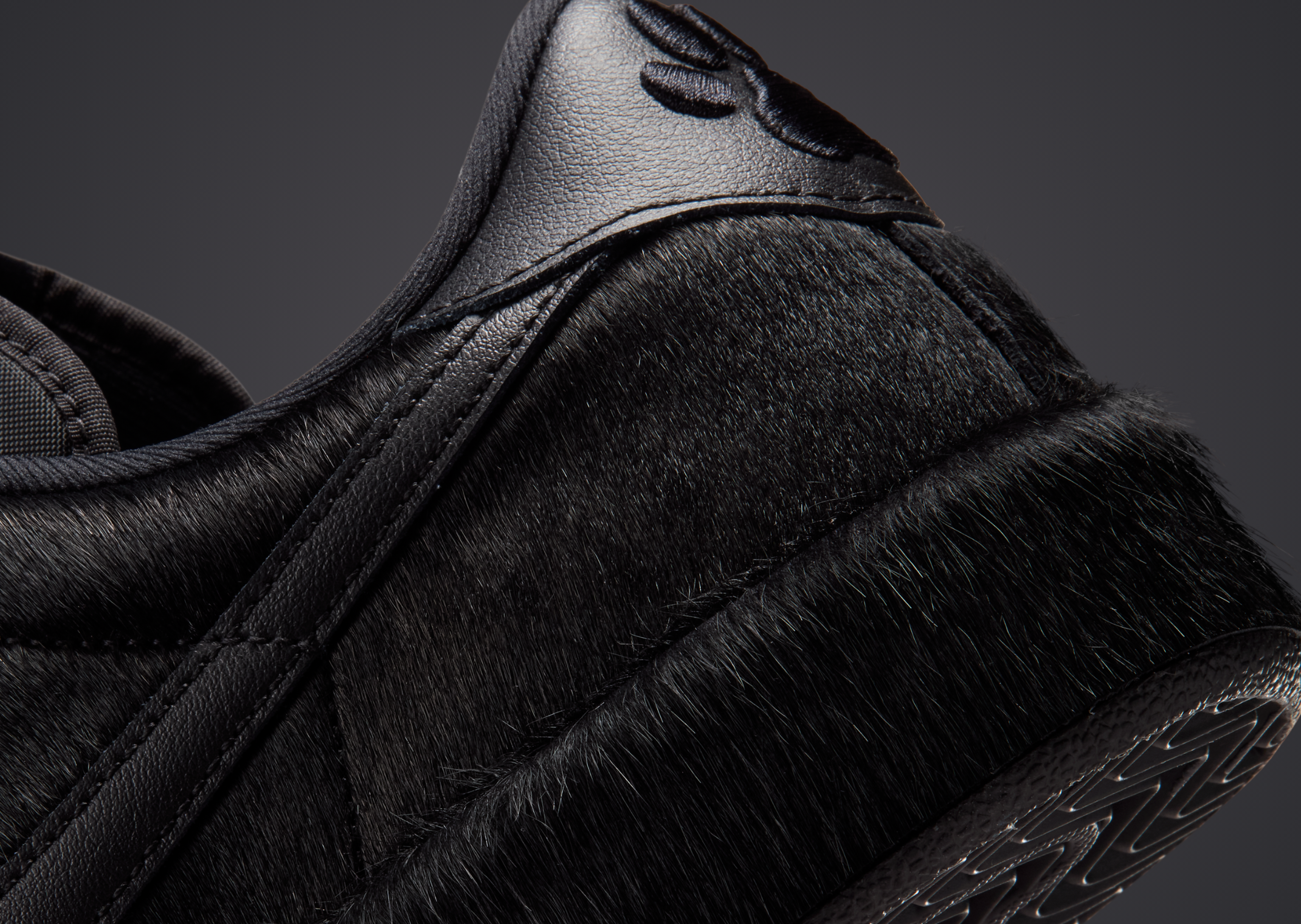 Nike Tennis Classic Chew Dog Black - Heel Detail