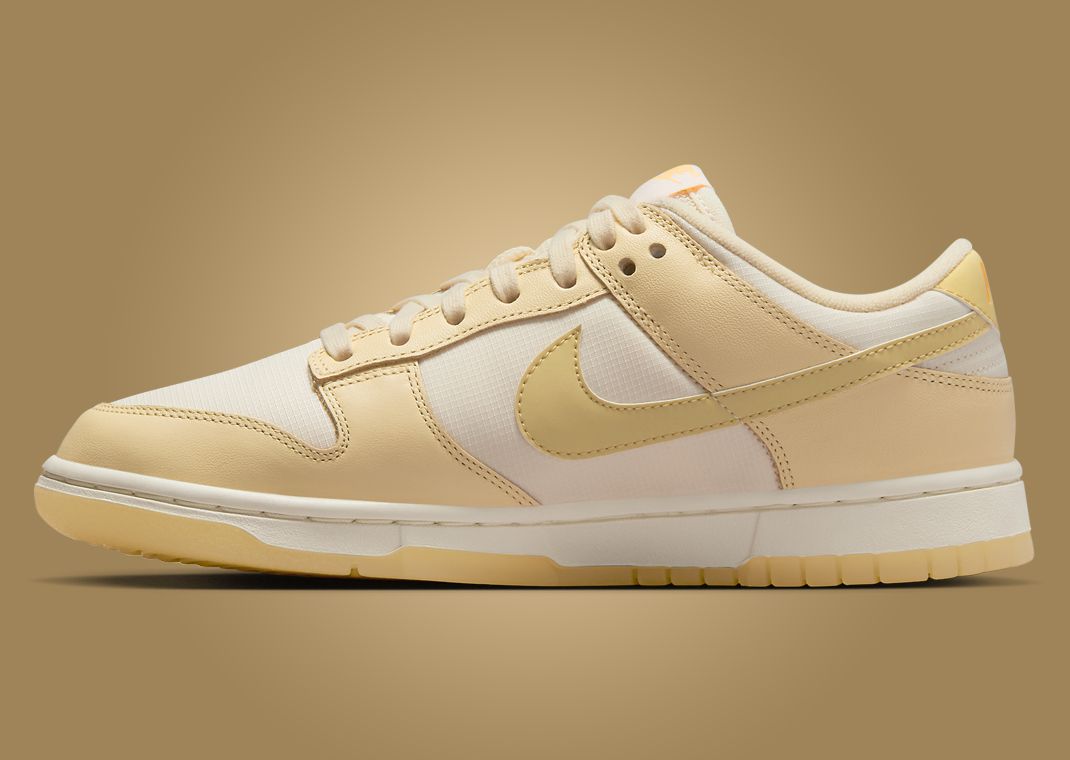 Nike Dunk Low Muslin Team Gold (W) Medial