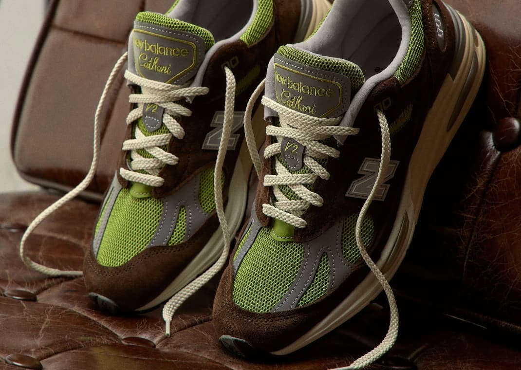 Daniëlle Cathari Teams up with Kith for Reverse Matcha New Balance