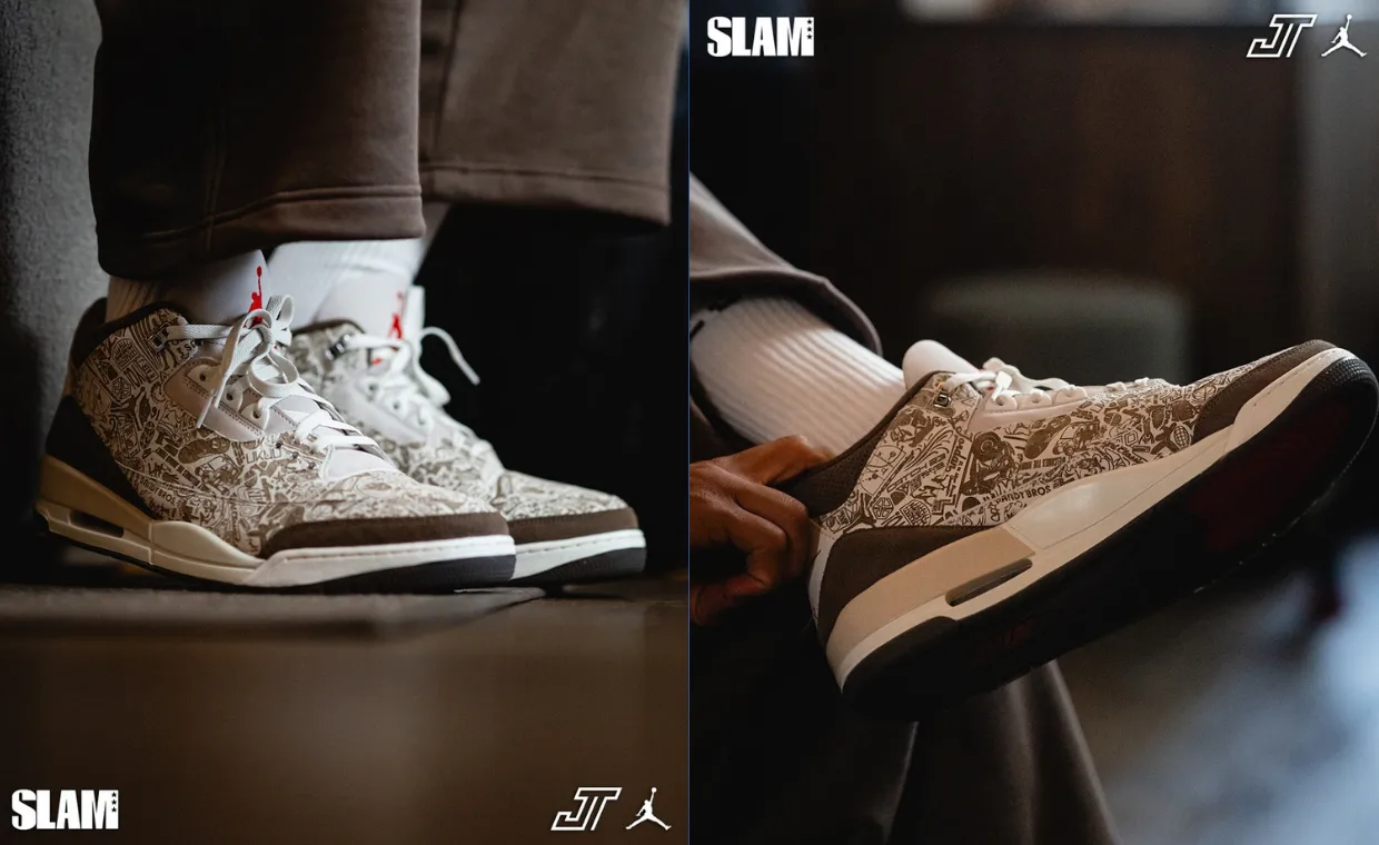 Jayson Tatum Debuted the Air Jordan 3 Retro Laser in London