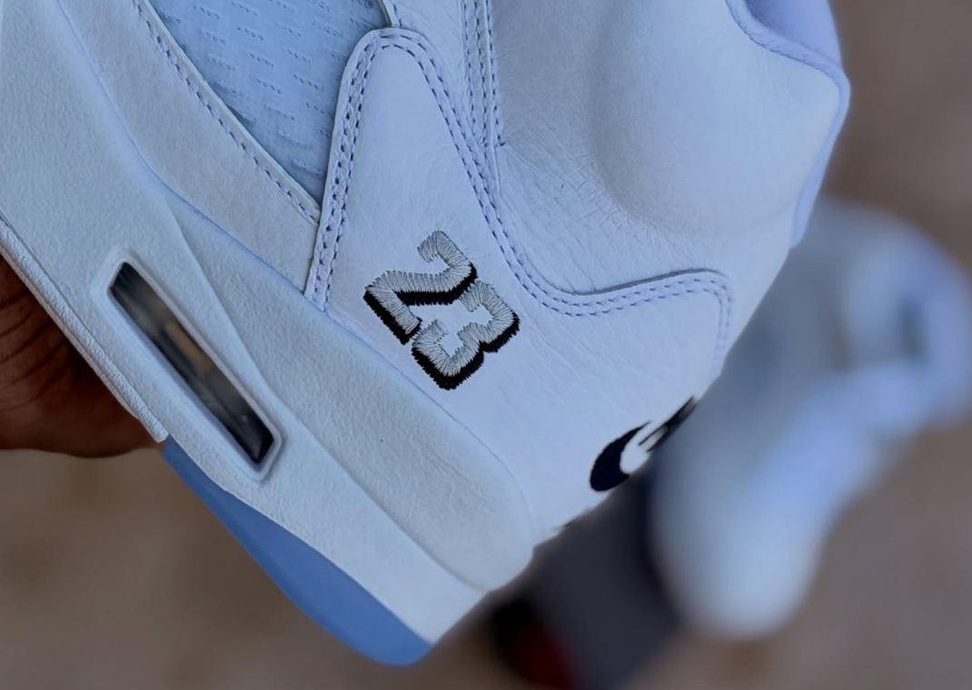 Air Jordan 5 Retro White Metallic