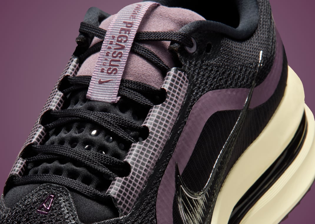 A Ma Maniere x Nike Pegasus Premium Black Burgundy Crush