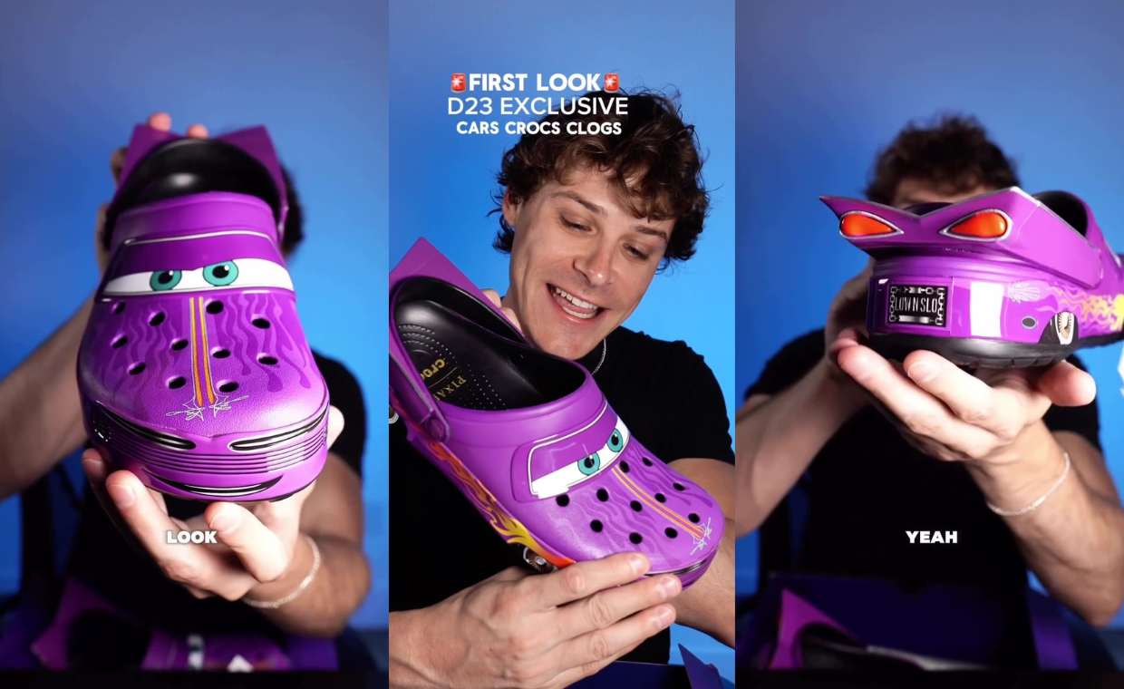 Disney and Crocs are Celebrating the 20th Anniversary of Cars with a Ramone Character Clog