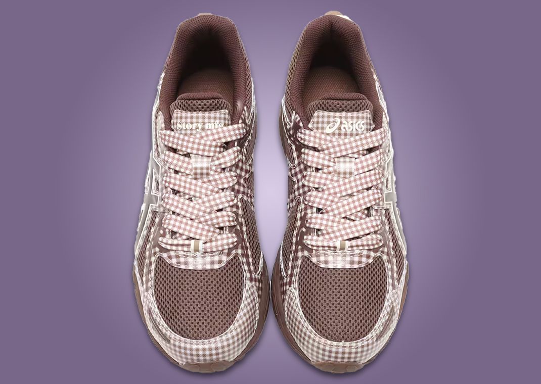 Story mfg. x Asics Gel-Venture 6 Reddish Brown Top