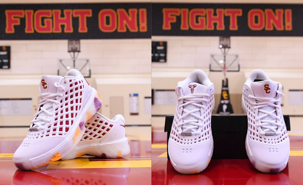 USC Women's Basketball Debuts a Nike Kobe 3 Low Protro PE for