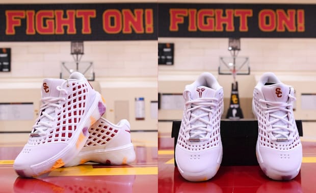 USC Women’s Basketball Debuts a Nike Kobe 3 Low Protro PE for March Madness