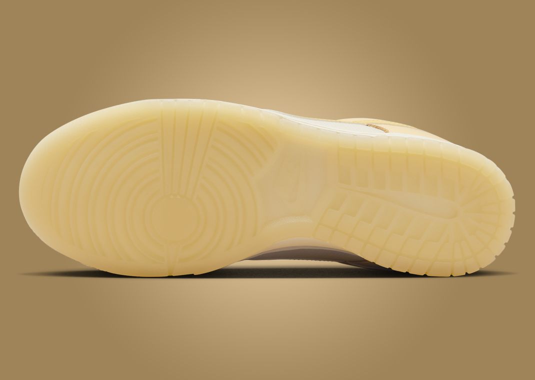 Nike Dunk Low Muslin Team Gold (W) Outsole