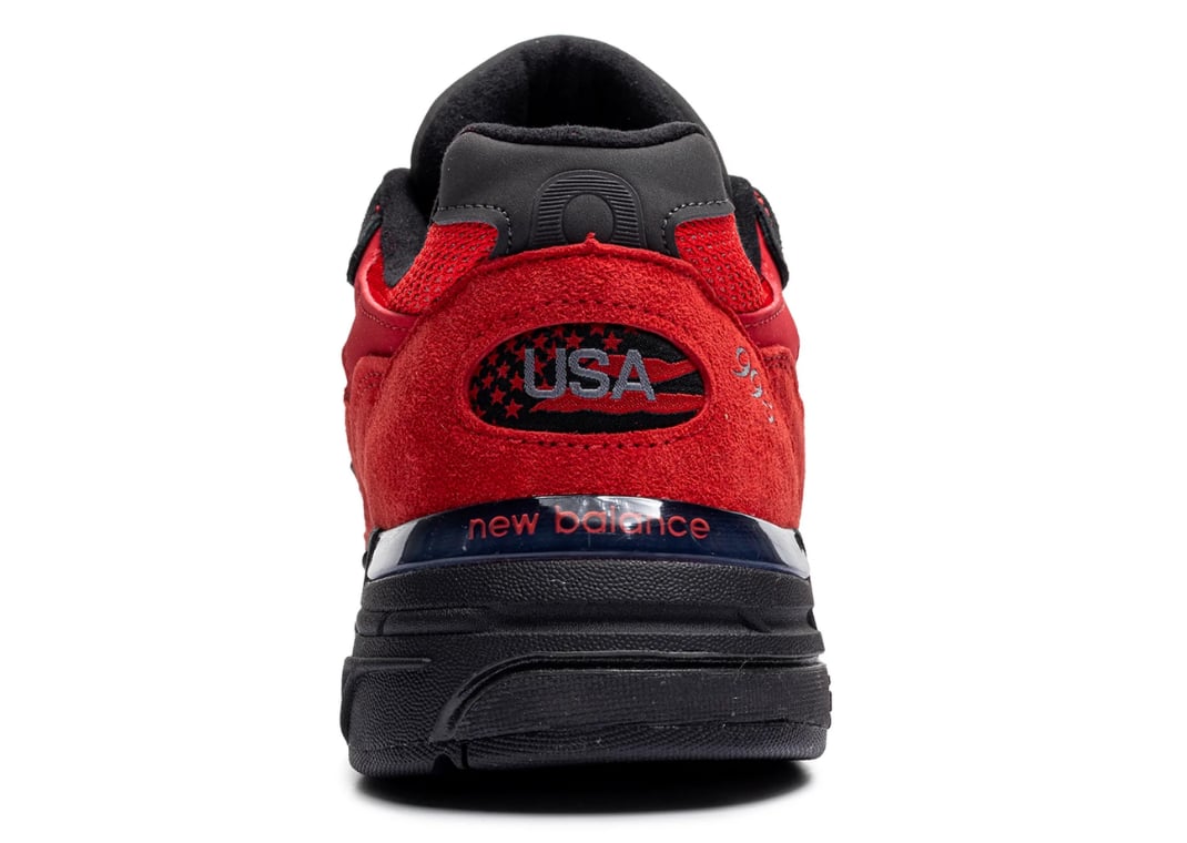 New Balance 993 Made in USA Red Black
