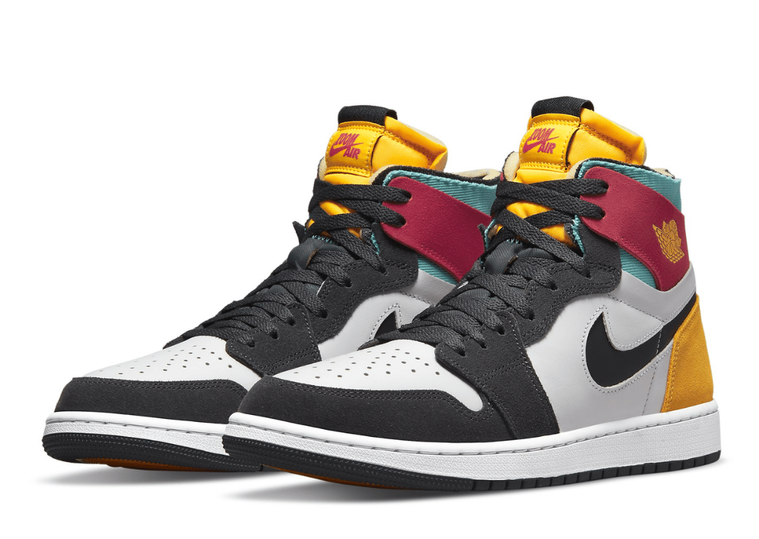 Get Colorful In The Air Jordan 1 High Zoom CMFT Multi-Color