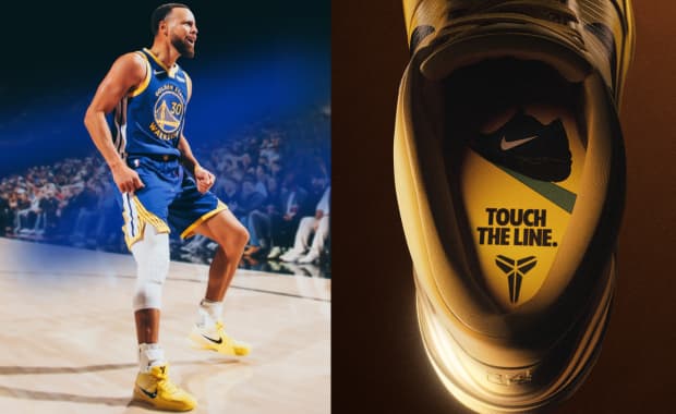 Steph Curry Dropped 48 on the Blazers in a Pair of Nike Kobe 4 Protro CHBL 