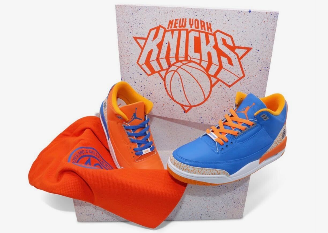 Spike Lee NBA Finals Air Jordan 3 PE