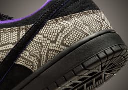 Dashawn Jordan x Nike SB Dunk Low Home Is Where The Heart Is heel details