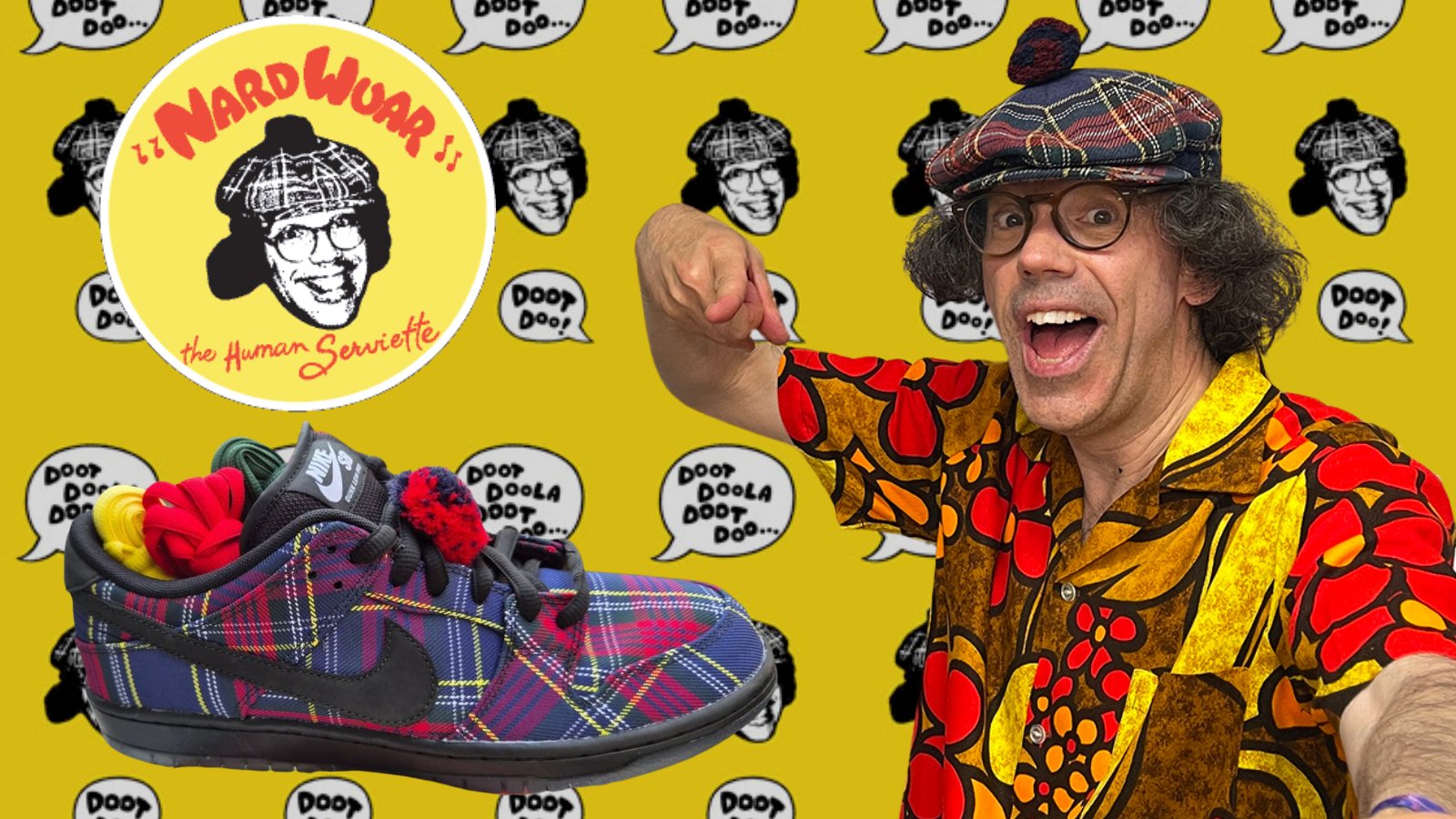 GET FAMILIAR: Nardwuar the Human Serviette