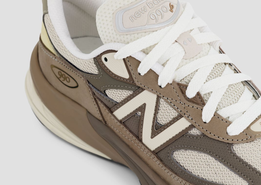 New Balance 990v6 Made in USA Driftwood Timberwolf