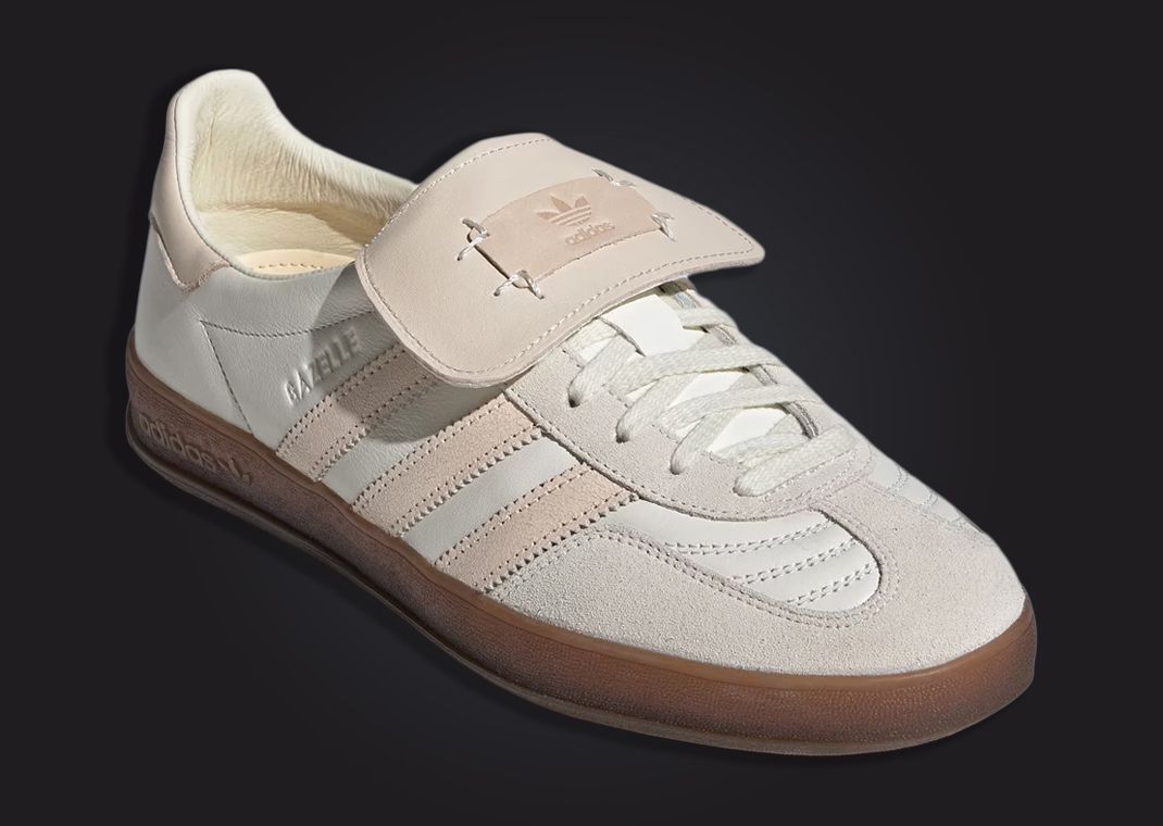 Foot Industry x adidas Gazelle Indoor Tan Cream Angle