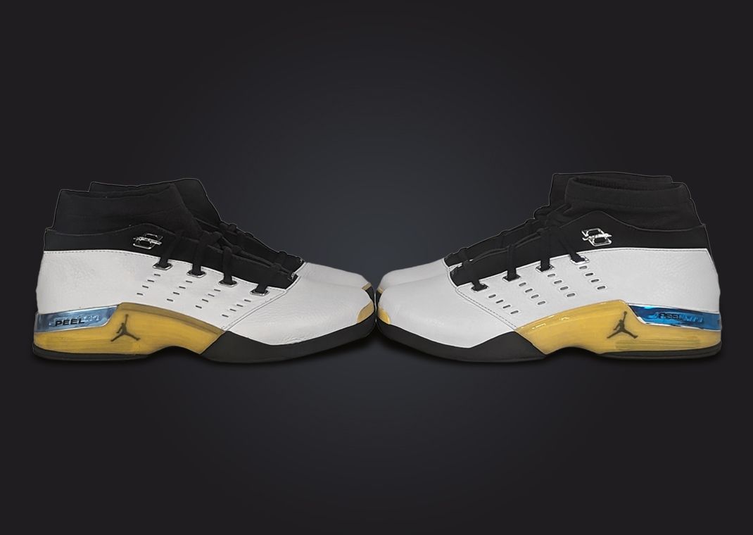 NIKE ☆ Air Jordan 17 Low White×Black×Yellow Jordan 17 Retro Low SP 'All Star Lightning' 2024 - Air
