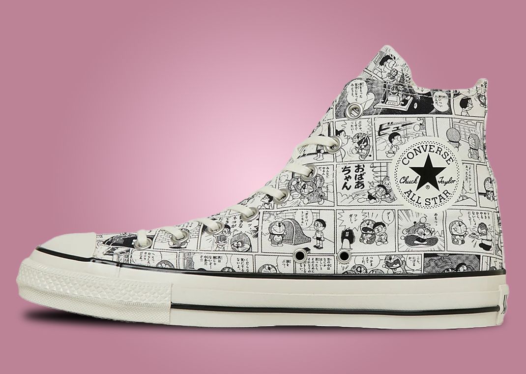 Doraemon x Converse All-Star Aged CP Hi Off-White Medial