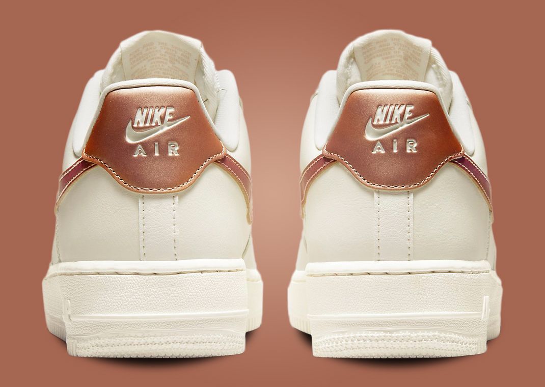 air force 1 low metallic bronze