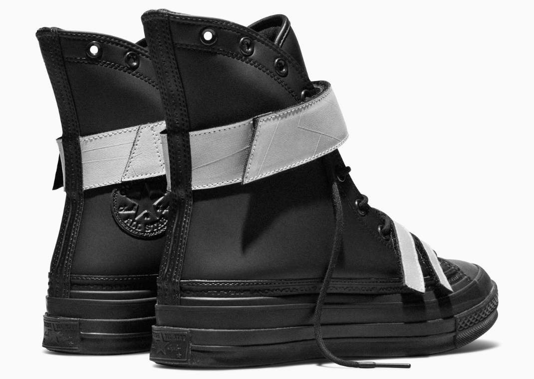 Anonymous Club x Converse Chuck Taylor Black - Heel Angle