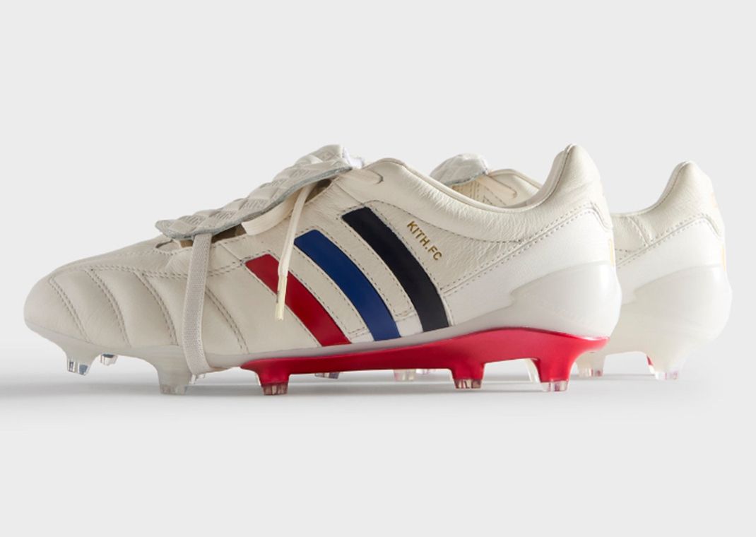 Kith x adidas Predator Mania Cleat White Vivid Red