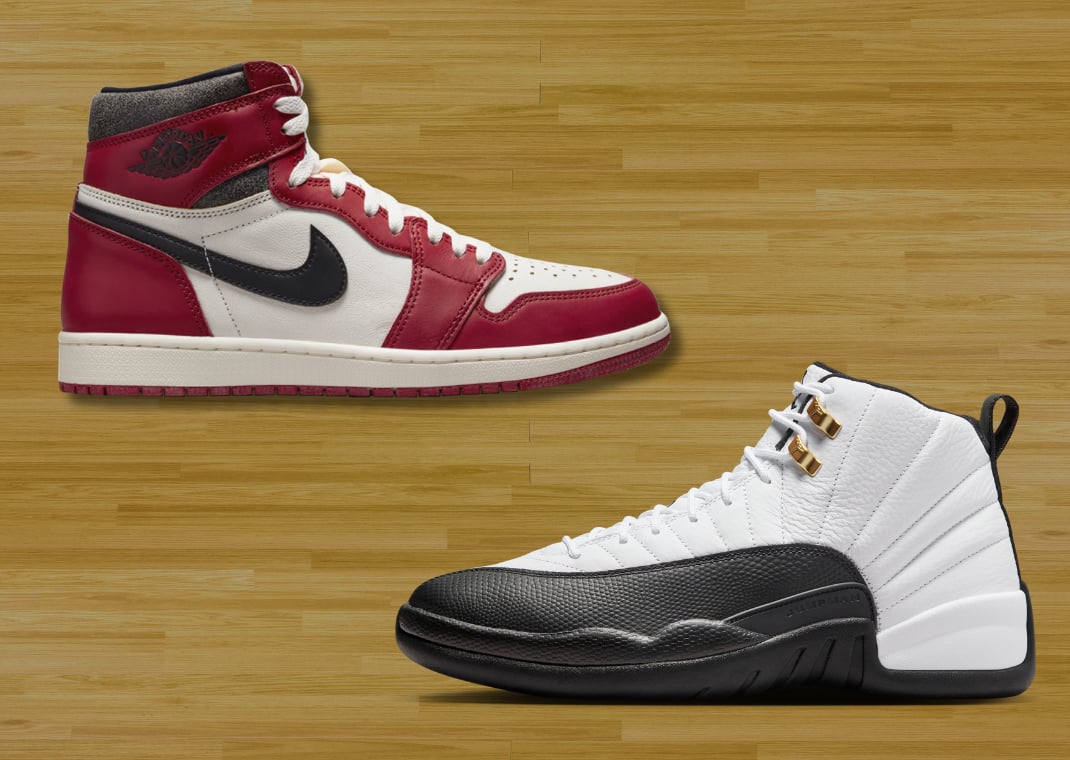 Air Jordan 1 vs. Air Jordan 12