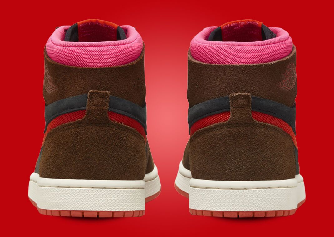 スニーカー Nike Air Jordan 1 High Zoom Air CMFT 2 Cacao Wow Picante Red The Air Jordan 1 High Zoom CMFT 2 Cacao Wow Picante Red