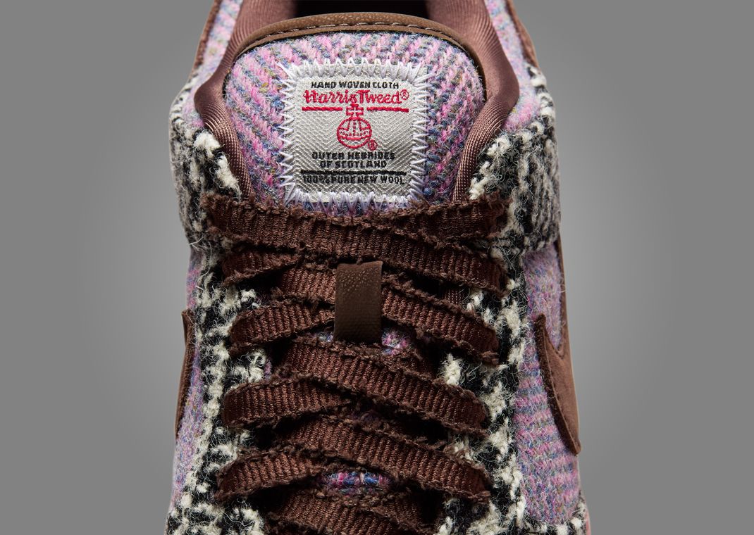 Harris Tweed x Nike Dunk Low Multi (W) Tongue Tag