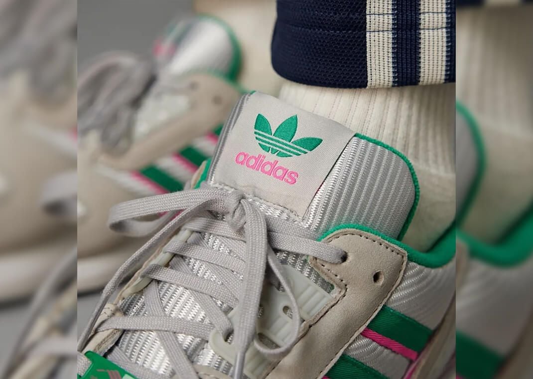 adidas Dresses the ZX8000 in Court Green and Screaming Pink