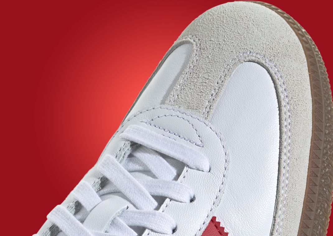 adidas Samba Liverpool FC Toe Detail
