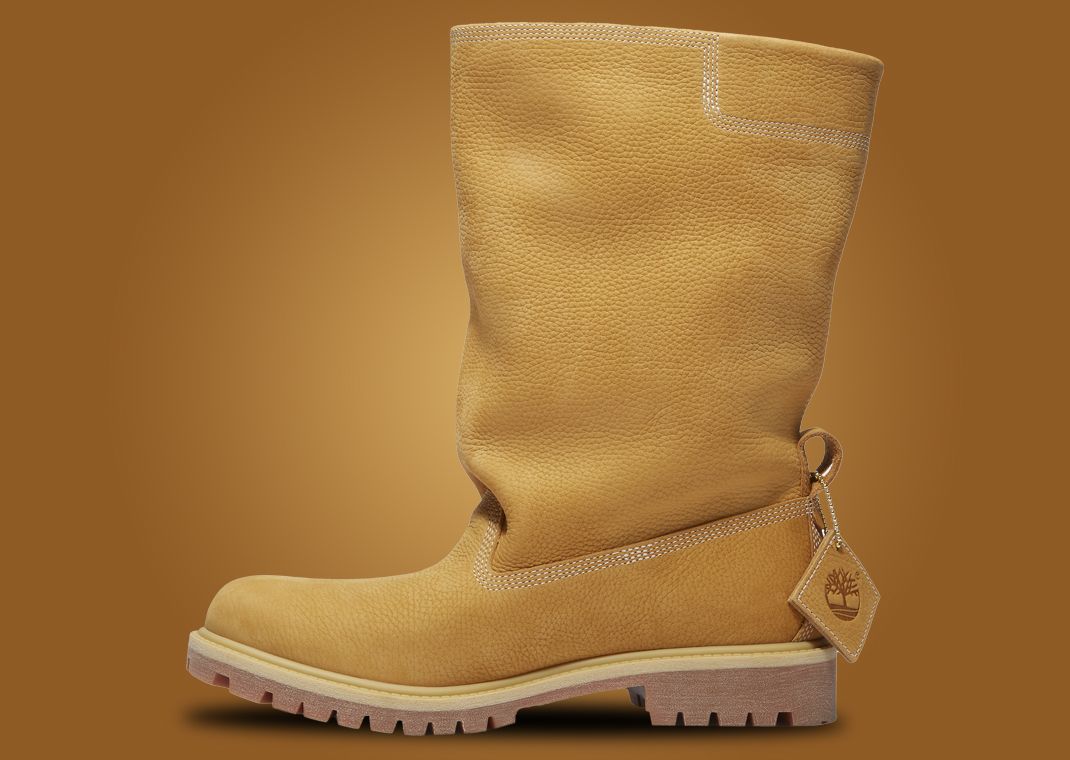 Telfar x Timberland Pull On Boot Mid Wheat - Medial