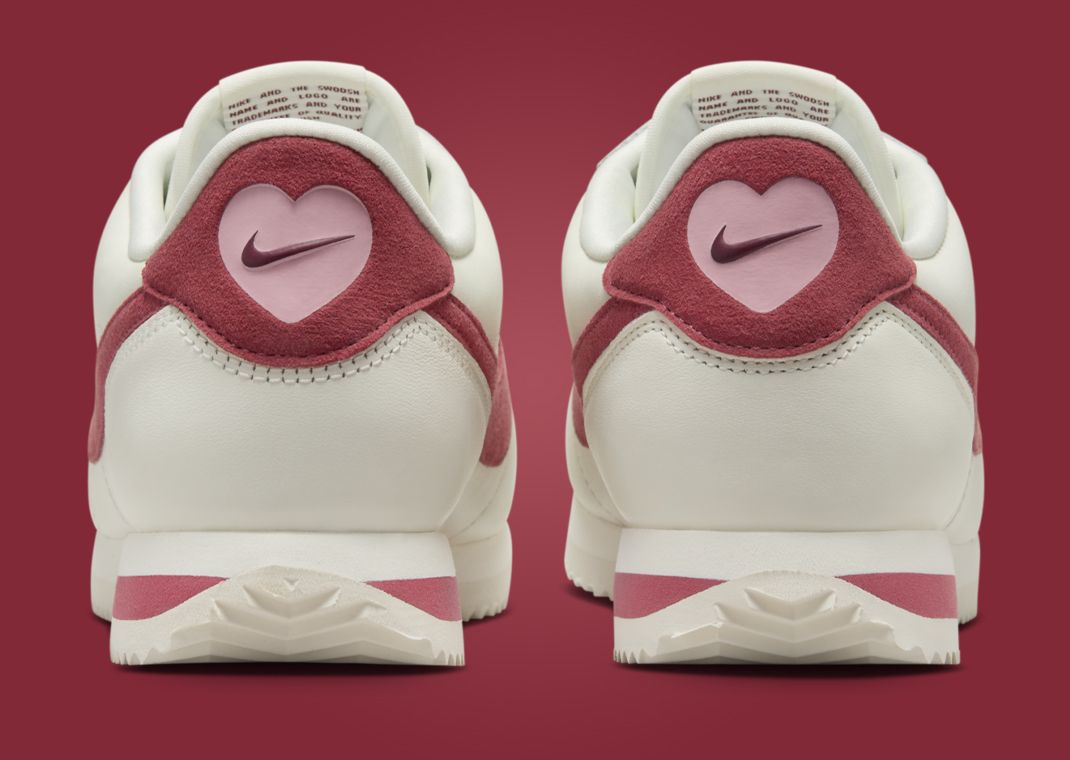 Nike Cortez Valentine's Day 2024 Heel Tab