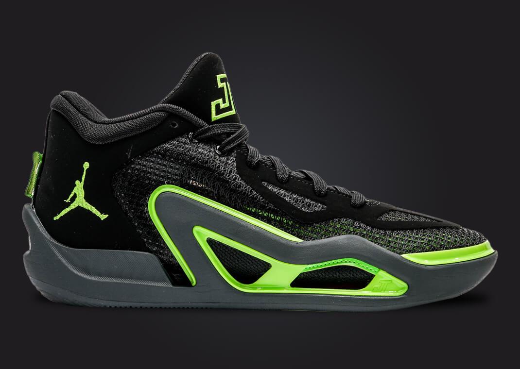 The Jordan Tatum 1 Black Green Strike Releases November 2023