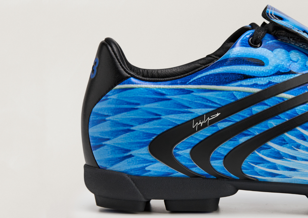 Y-3 adidas F50 Tunit Blue Dragon - Heel Detail