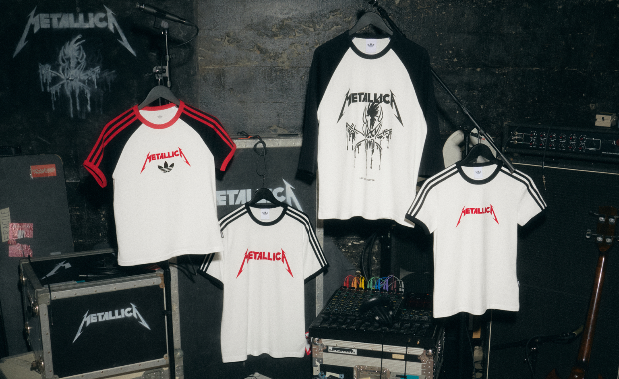For Whom the Bell Tolls: Metallica and adidas are Dropping a Collab Clothing Capsule