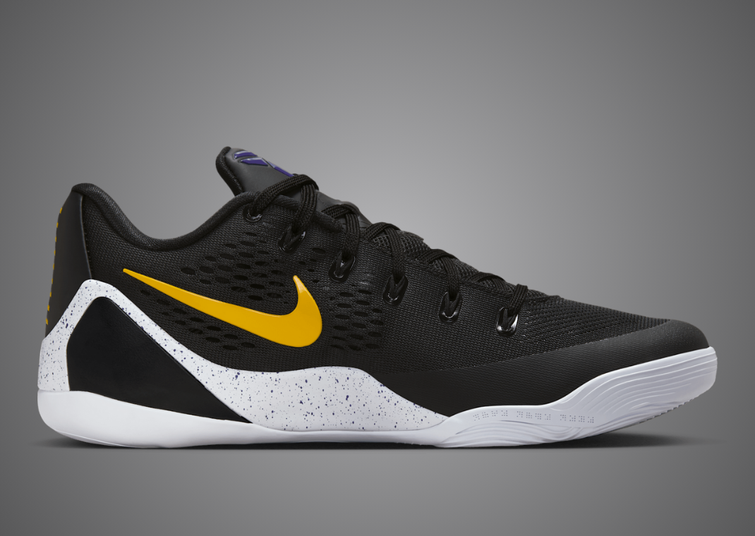 Nike Kobe 9 EM Low Protro Lakers Away Medial