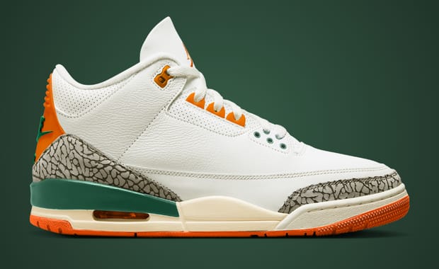 The SoleFly x Air Jordan 3 Retro OG Miami Hurricanes Releases Holiday 2025