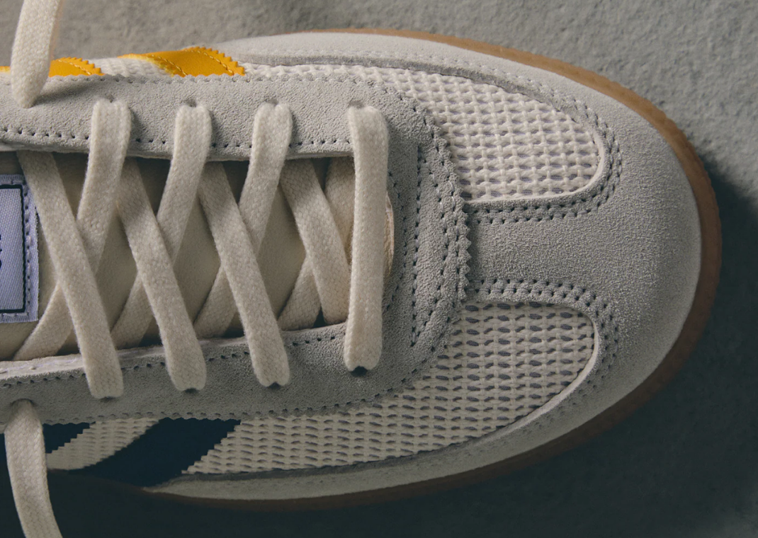 Kith x Messi x adidas Handball Spezial White Collegiate Royal - Detail