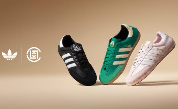CLOT and adidas add Espadrille Soles to Three Sambas for the World Cup