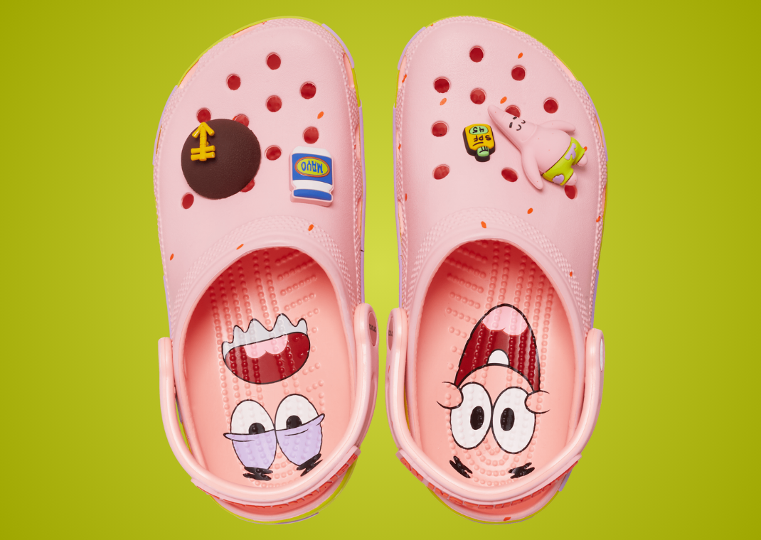 SpongeBob x Crocs Classic Clog - Patrick Star - Top