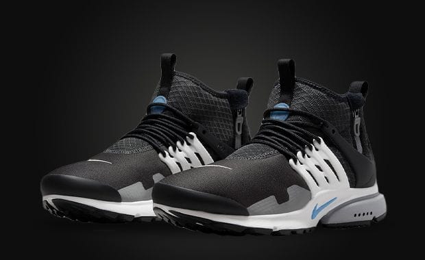 Icy Blues Hues Hit The Nike Air Presto Mid Utility Anthracite