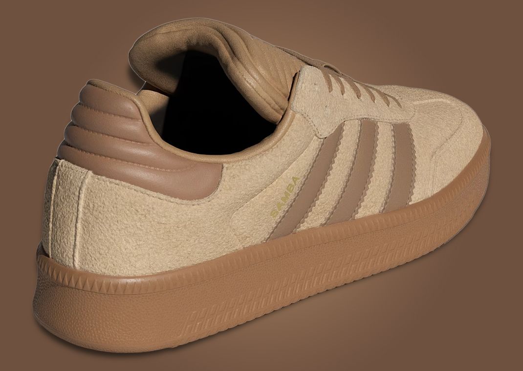 adidas Samba XLG Wheat Heel Angle