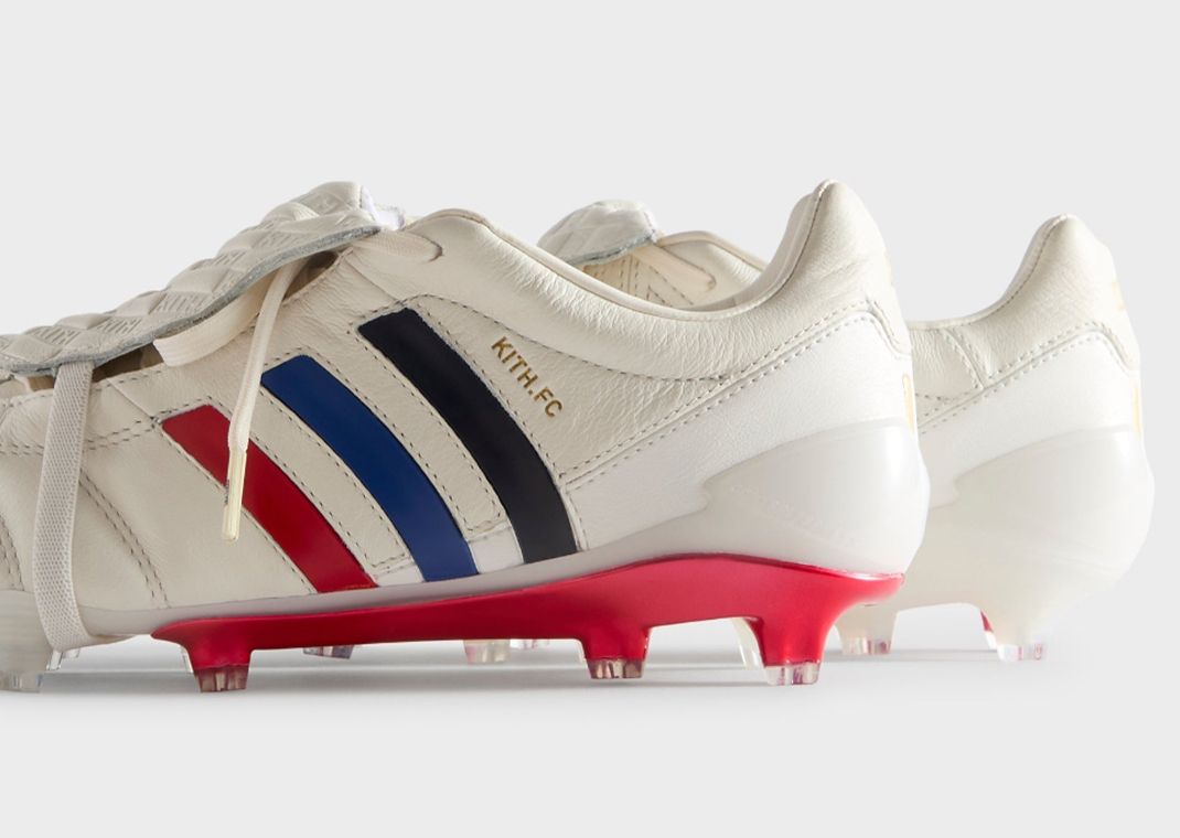 Kith x adidas Predator Mania Cleat White Vivid Red