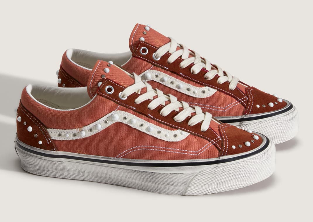 The Vans Old Skool Pearlized Pack adds a Rust Brown Colorway to The Vans Old Skool Pearlized Pack adds a Rust Brown Colorway to
