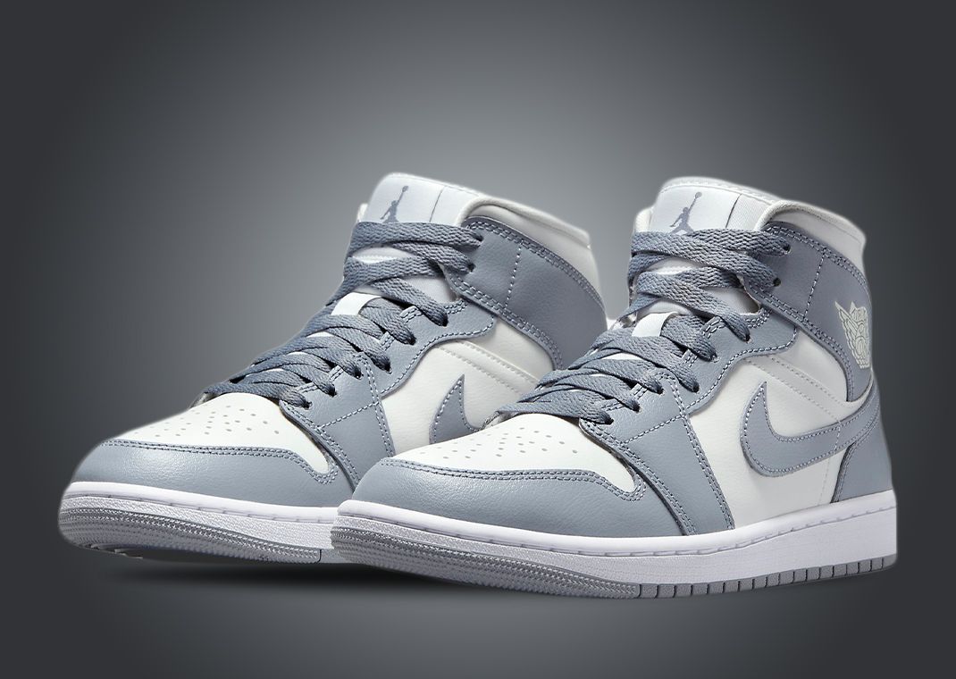 Air Jordan 1 Mid Sail Stealth (W)