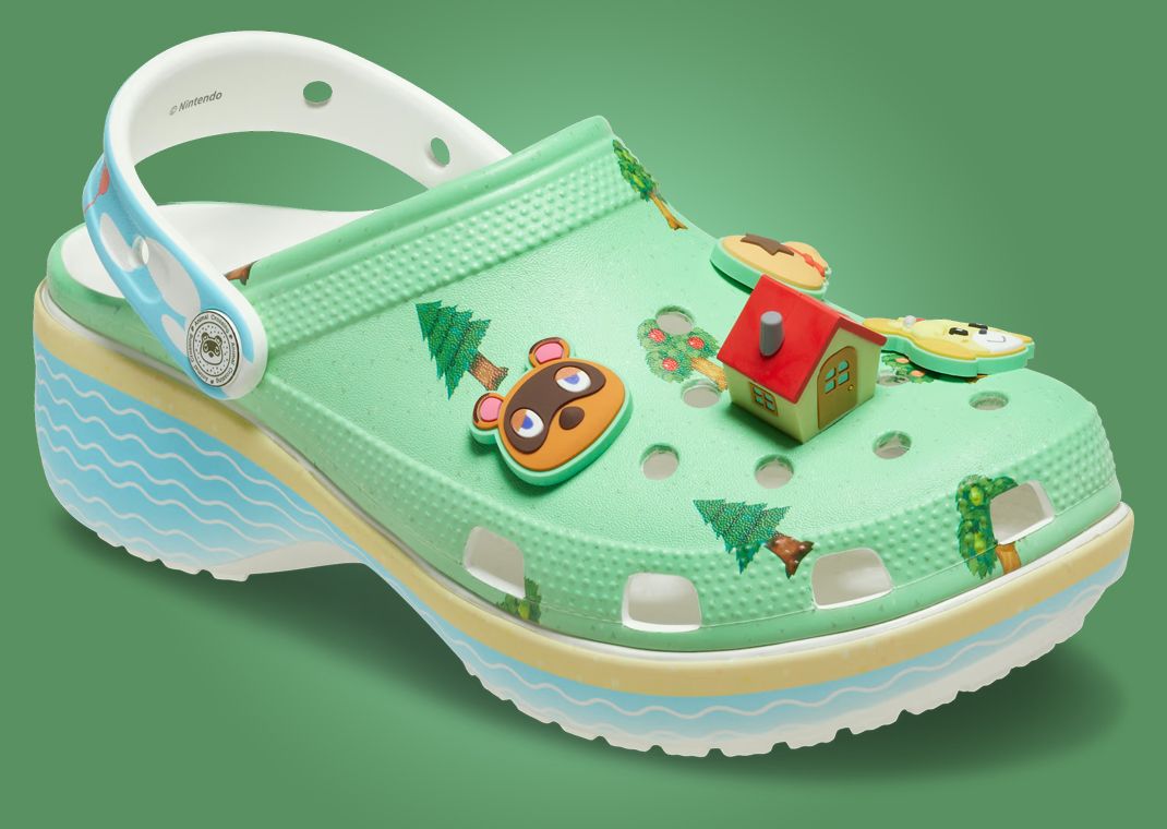 Animal Crossing x Crocs Platform Clog