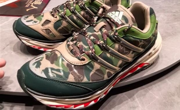 The BAPE x adidas HRMY Releases February 2026
