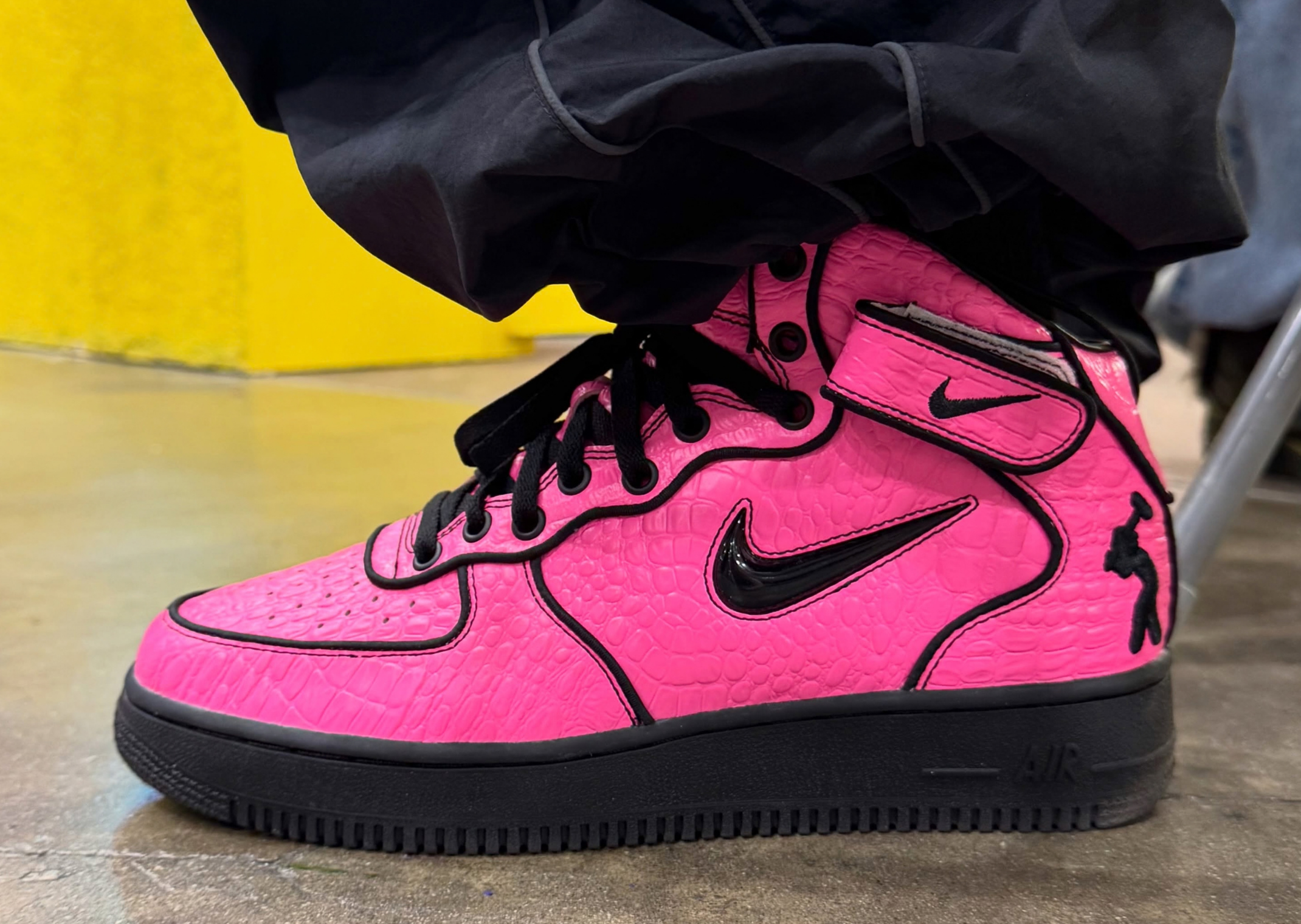 Lil Yachty x Nike Air Force 1 Mid Pink F&F