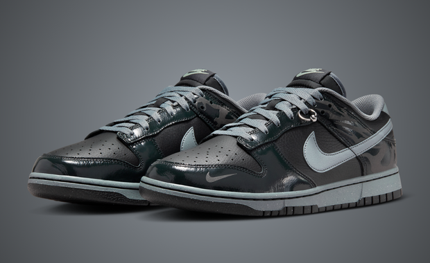 Nike Dunk Low ブラック/グレー 国内1月26日発売予定】ナイキ ダンク ロー スクラップ クール